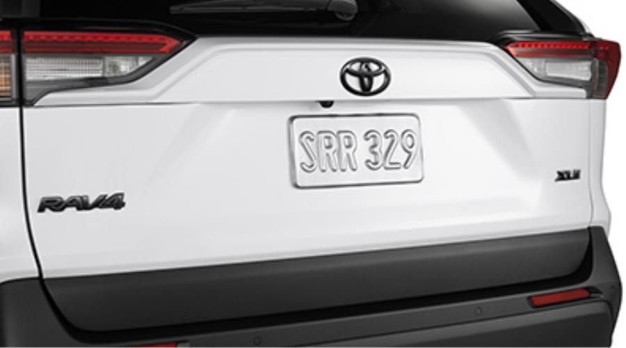 2020 Toyota RAV4 Blackout Emblem Overlays XLE. Exterior Emblem