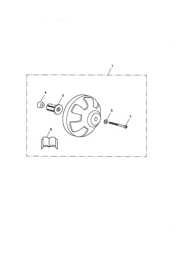 Diagram Cushdrive Cover Kit, Carbon Fibre for your 2015 Triumph Bonneville   