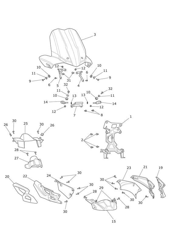 Diagram Cockpit for your Triumph