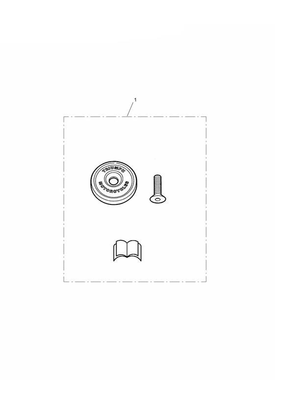 Diagram Embellisher, Medallion, Fender Kit for your Triumph