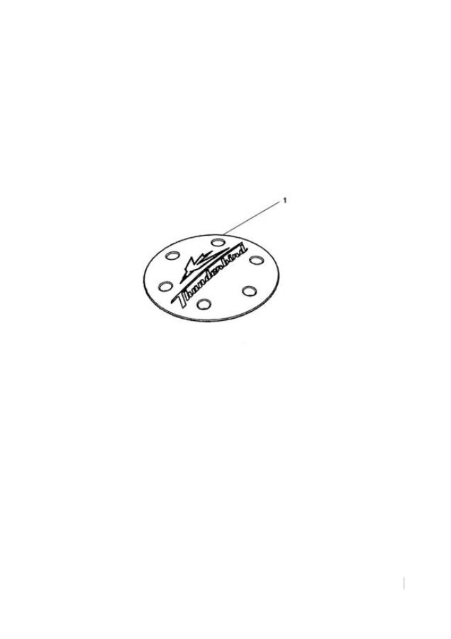 Diagram Cover, Embellisher, Type 1 for your Triumph
