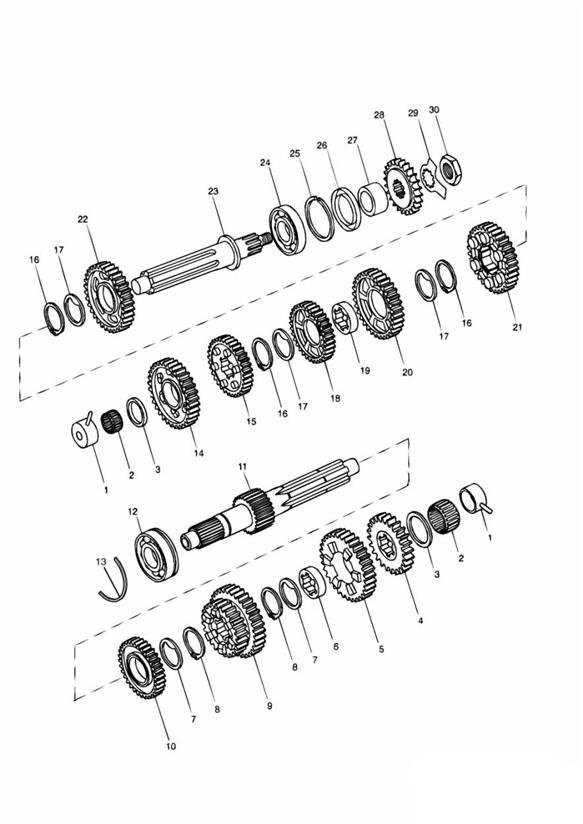 Diagram Transmission  + 161317 for your Triumph