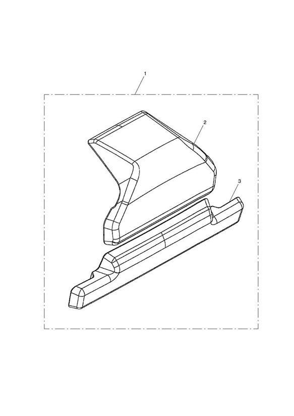 Diagram Backrest Pair, Top Box for your Triumph Tiger  