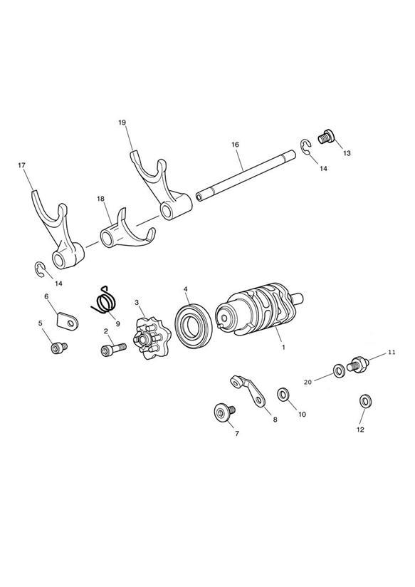 2022 Triumph Bonneville Speedmaster Kit, Neutral Indicator Switch. Eng ...