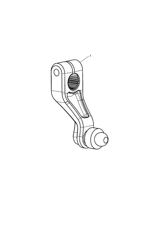Diagram Machined Gear Actuator, Red for your Triumph