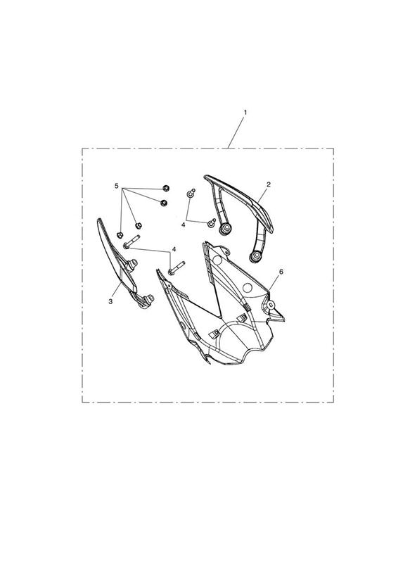 Diagram Grab Handles Kit for your Triumph Street Triple  