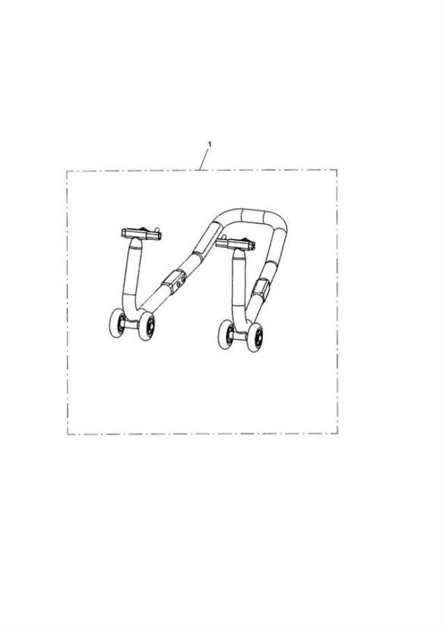 Full size assembly image of Paddock Stand, Front (1/1)