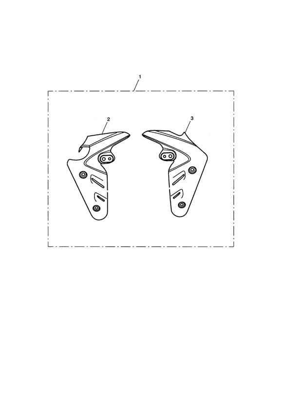Full size assembly image of Radiator Cowl Kit (1/1)