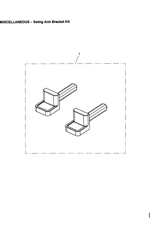 Full size assembly image of Swing Arm Bracket Kit (1/1)