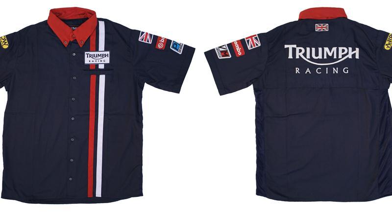 Diagram Triumph Race Wear Crew Shirt for your 2017 Triumph Bonneville  T100 