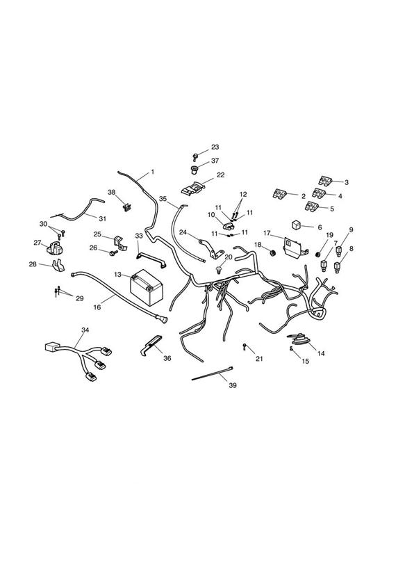 Diagram Electrical Equipment for your Triumph