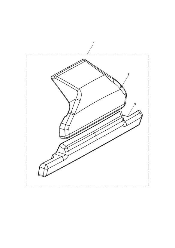 Diagram Backrest, Topbox for your Triumph Tiger  