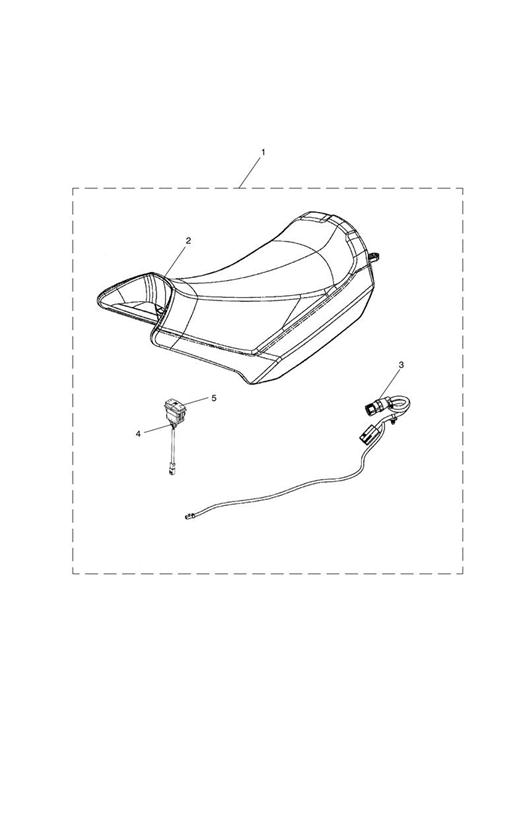 Diagram Seat, Rider, Heated Kit for your 2020 Triumph Speed Triple S - 735438 > 867684  