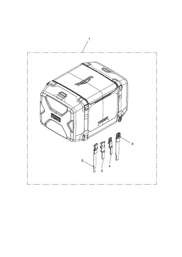 Full size assembly image of Tail Pack, 50L (1/1)
