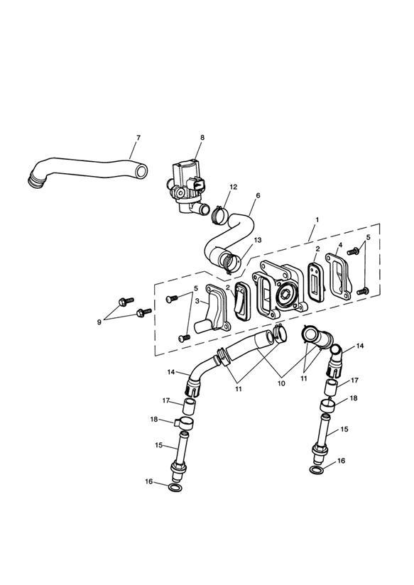 Diagram Emissions Control for your 2021 Triumph Rocket III Touring  