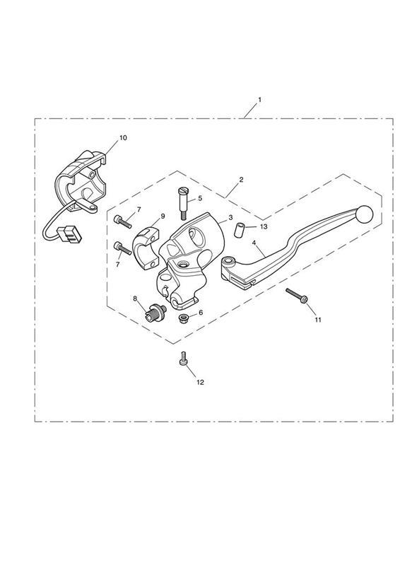 Full size assembly image of Clutch Controls & Switches (1/1)
