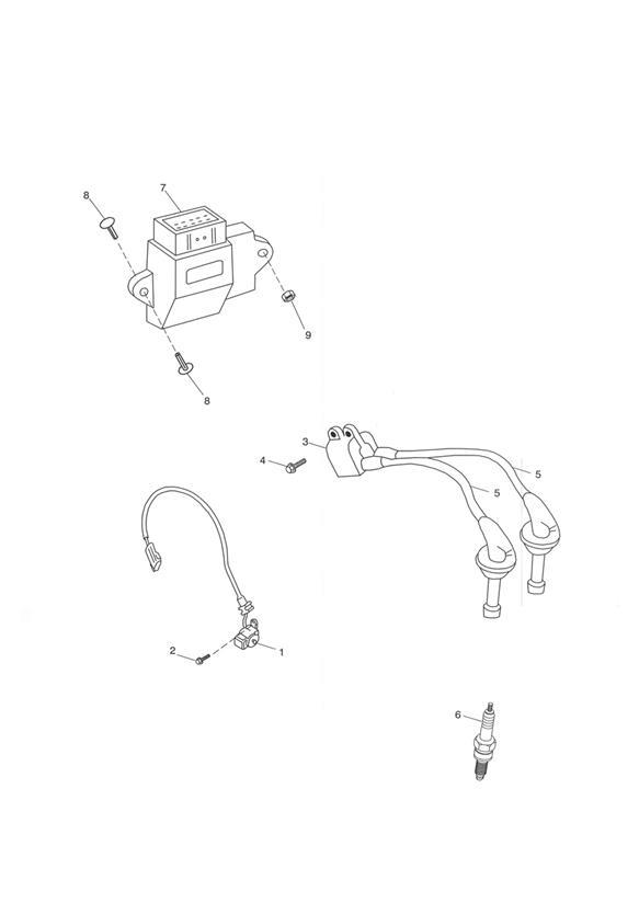 Diagram Ignition System - Bonneville T100 for your 2002 Triumph Bonneville   