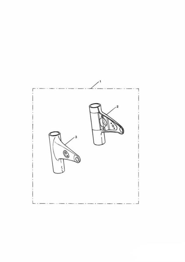 Diagram Headlight Bracket, LH for your 2012 Triumph Scrambler  EFI 