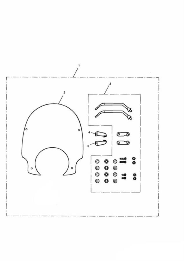 Diagram Summer Screen Kit for your Triumph