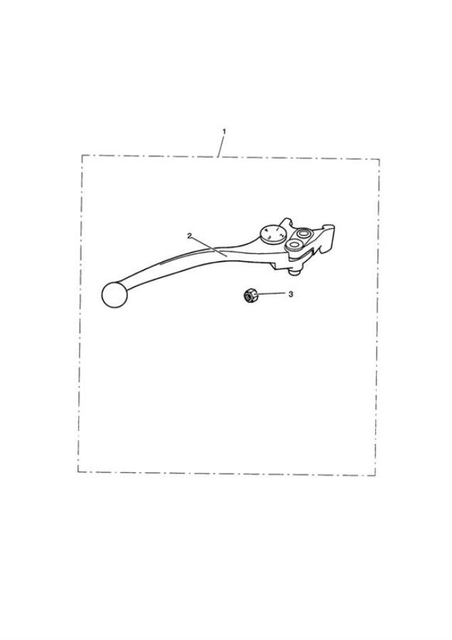 Diagram Brake Lever Kit, Adjustable for your 2001 Triumph Thunderbird   