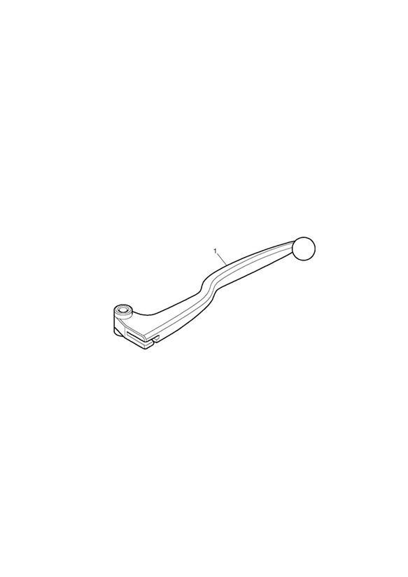 Diagram Clutch Lever Kit, Chrome for your 2015 Triumph Thruxton  900 EFI 