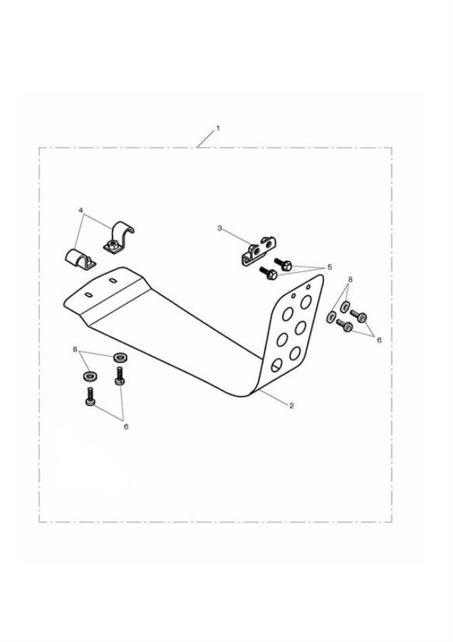 Diagram Skid Plate Kit for your 2020 Triumph Bonneville   