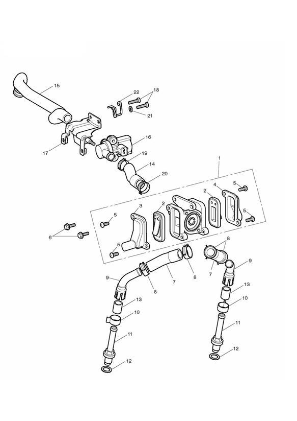 Diagram Emissions Control for your 2011 Triumph Bonneville  from VIN 380777/ SE 