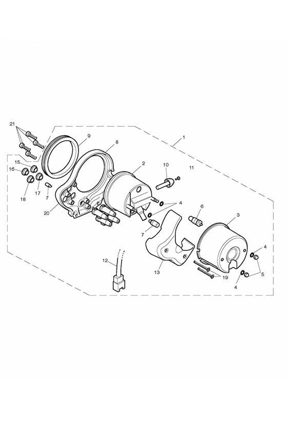 Diagram Instruments - Bonneville > 442346 **See Tech News 118** for your 2017 Triumph Bonneville   