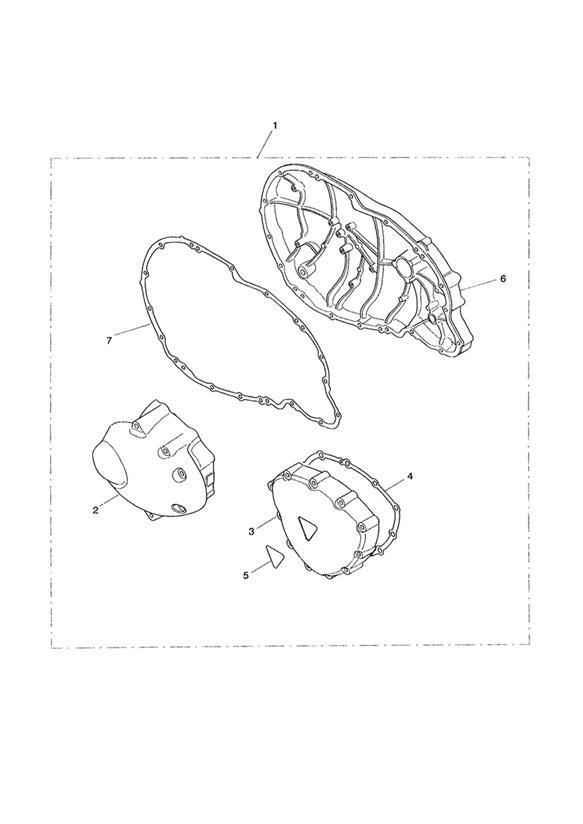 Diagram Chrome Kit, Engine Covers for your 2019 Triumph Bonneville   