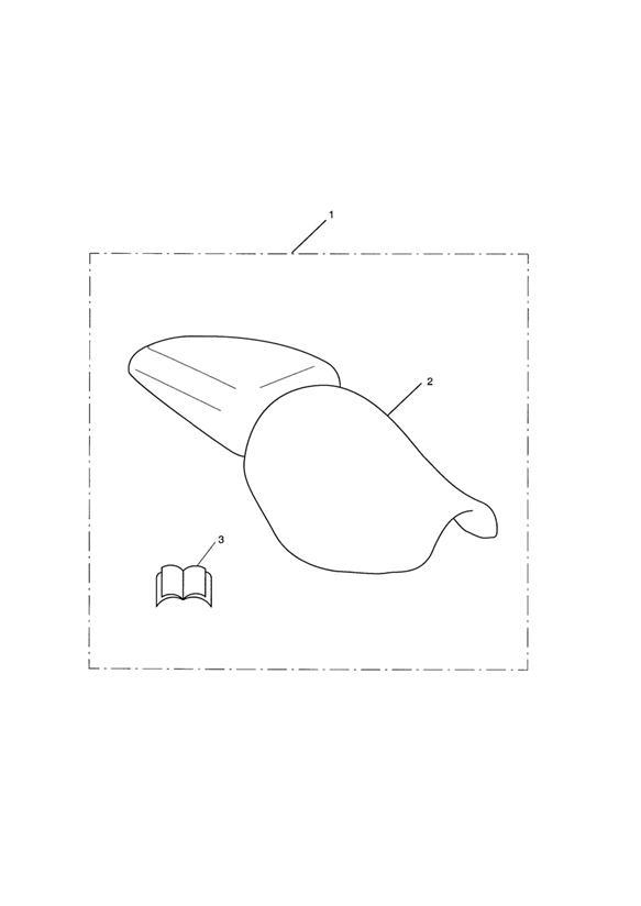 Full size assembly image of Roadster Gel Seat, Dual (1/1)