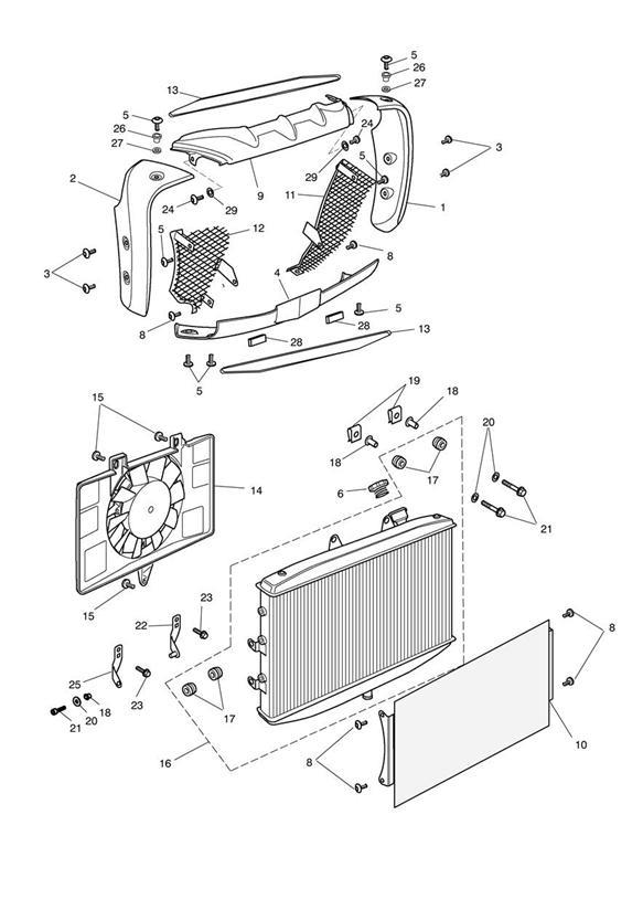 Diagram Cooling System - ContÆd for your 2008 Triumph Rocket III  Touring 