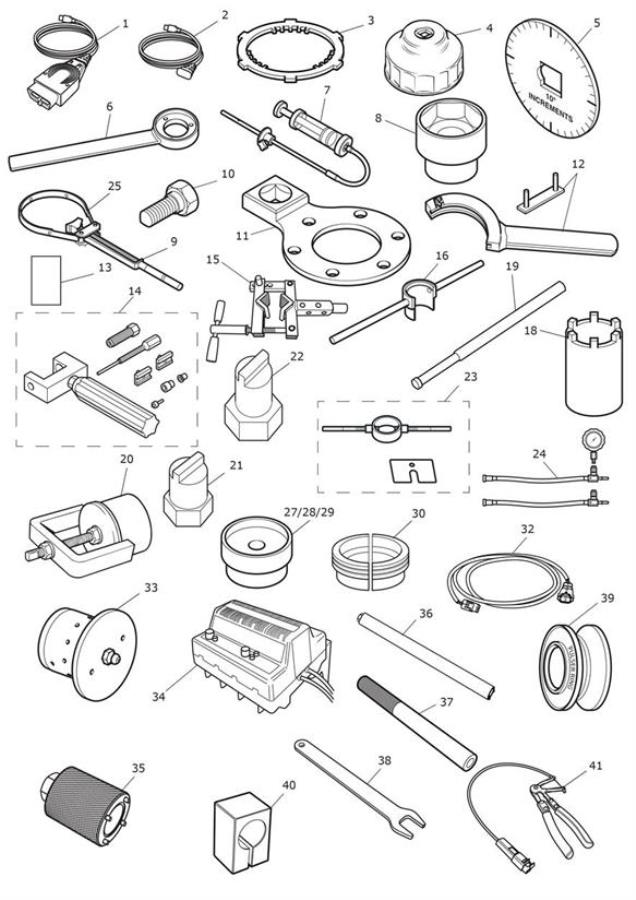 Diagram Service Tools for your 2015 Triumph Tiger  EXPLORER XR 