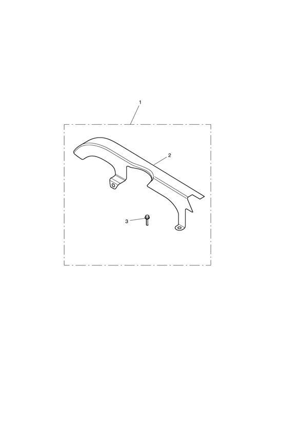 Diagram Chain Guard, Chrome for your Triumph