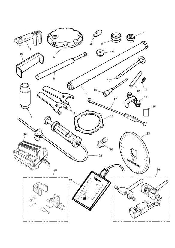 Diagram Service Tools All Versions for your 2015 Triumph Tiger  EXPLORER XR 