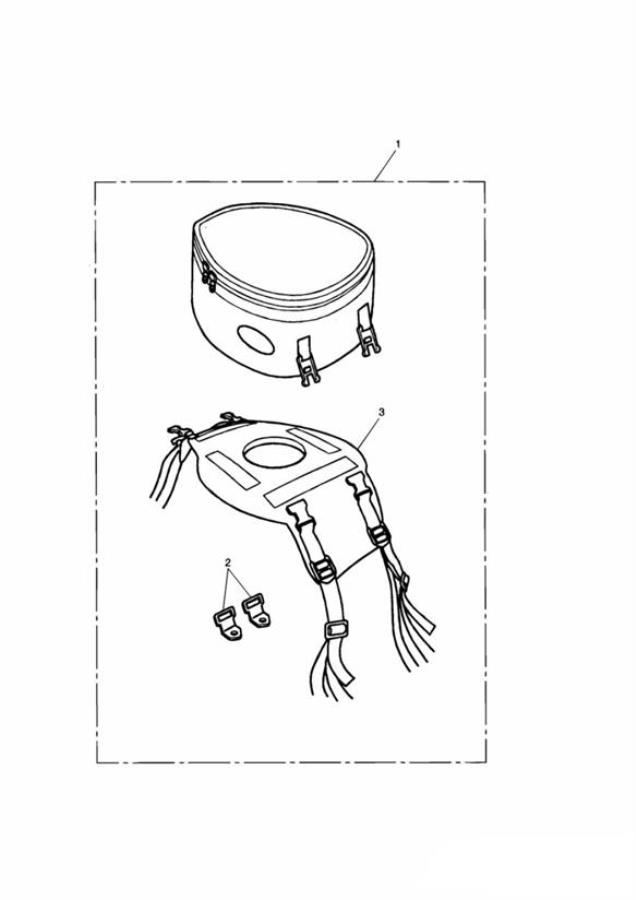 Full size assembly image of Tank Bag (1/1)