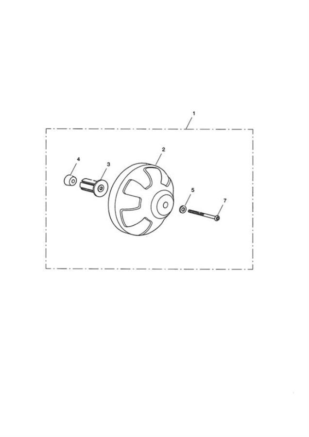 Diagram Cush Drive Cover Kit for your Triumph