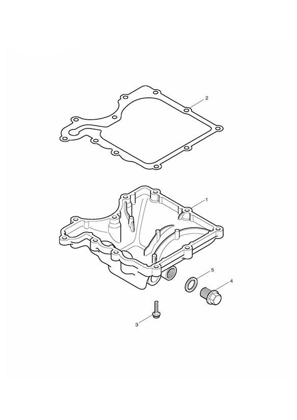 Diagram Sump & Fittings for your 2006 Triumph Speed Triple   