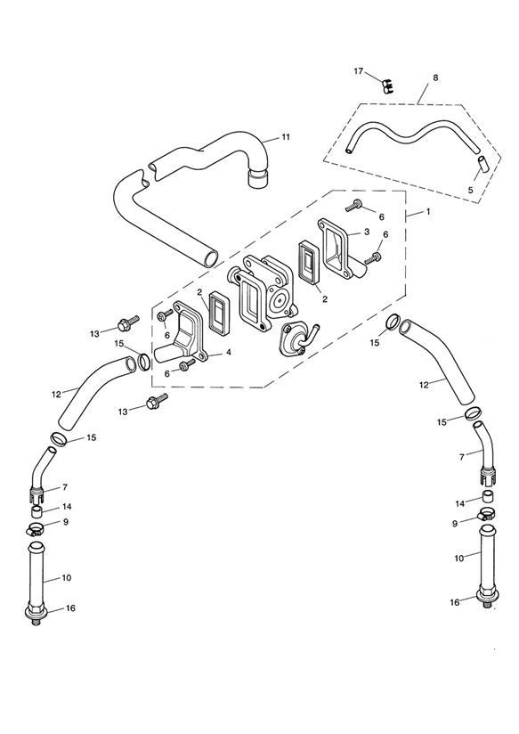 Diagram Emissions Control > 317246 for your 2021 Triumph Rocket III Touring  