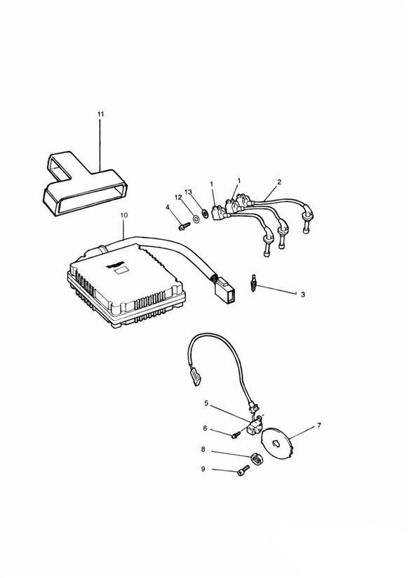 Diagram Ignition System  + 71698 for your 2011 Triumph Thunderbird  Standard 