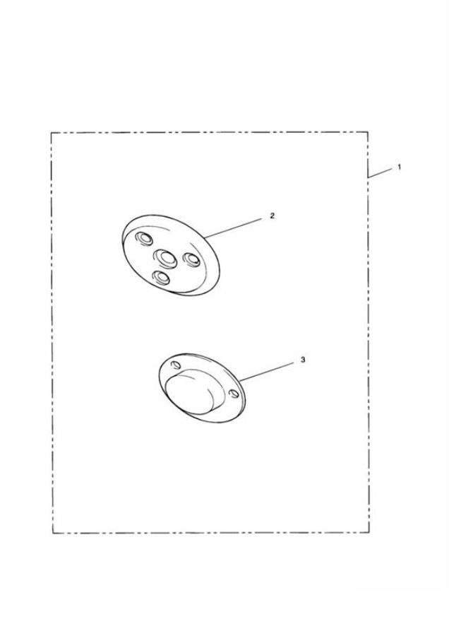 Diagram Chrome Outrigger Finisher Kit for your 2001 Triumph Thunderbird SPORT  