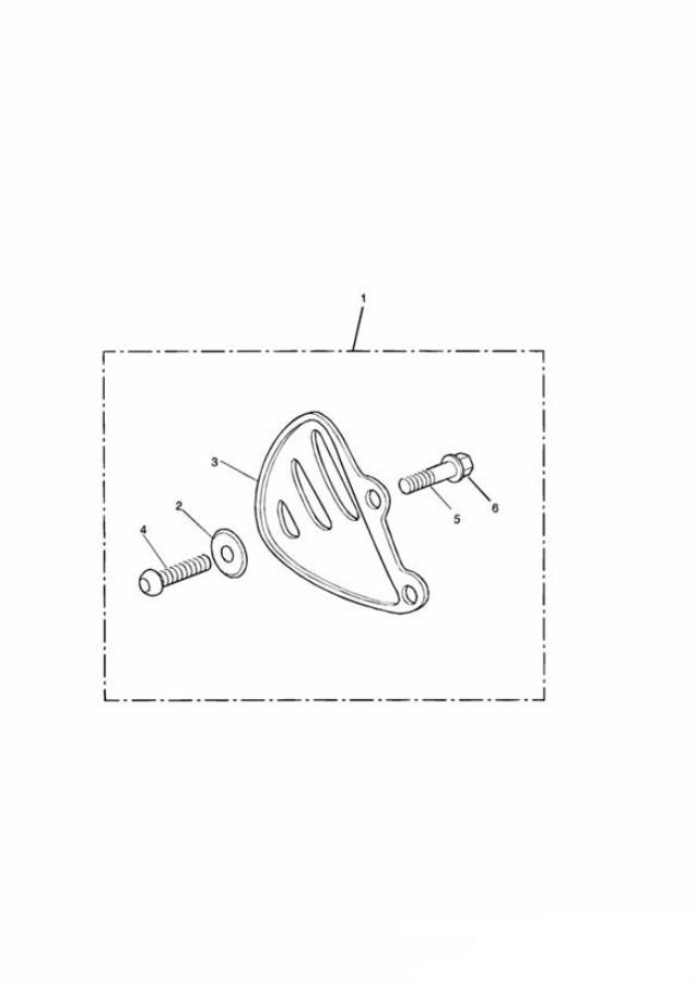 Diagram Heel Guard Kit for your 2001 Triumph Thunderbird SPORT  