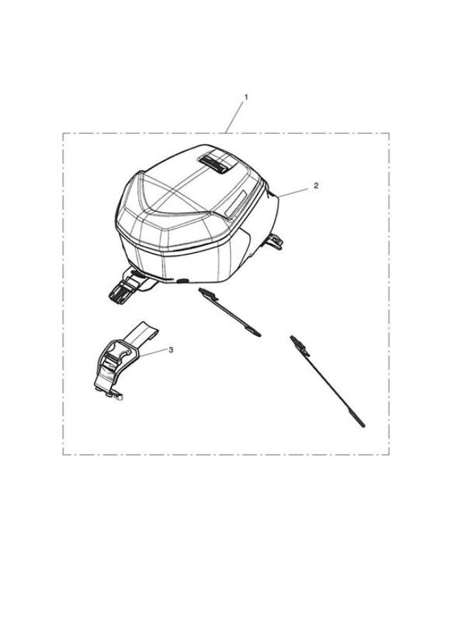 Diagram Tank Bag Kit, 16-20L for your Triumph