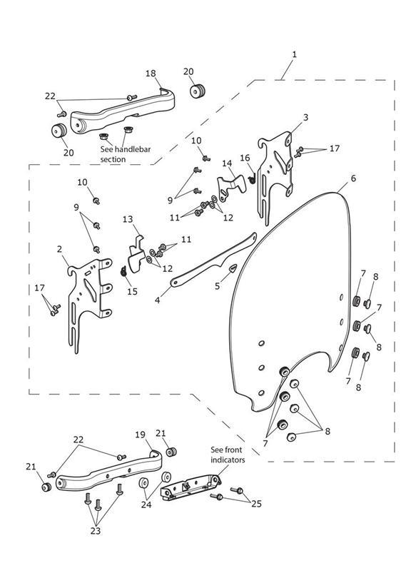 Diagram Screen - Special Edition Only for your Triumph America  