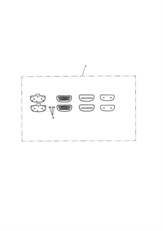 Diagram ÆClassicÆ Passenger Footboards for your 2020 Triumph Thunderbird 1600 & 1700 LT  