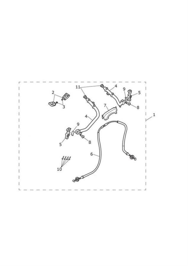 Diagram Pannier Mount Kit for your 2016 Triumph Tiger 800XC  