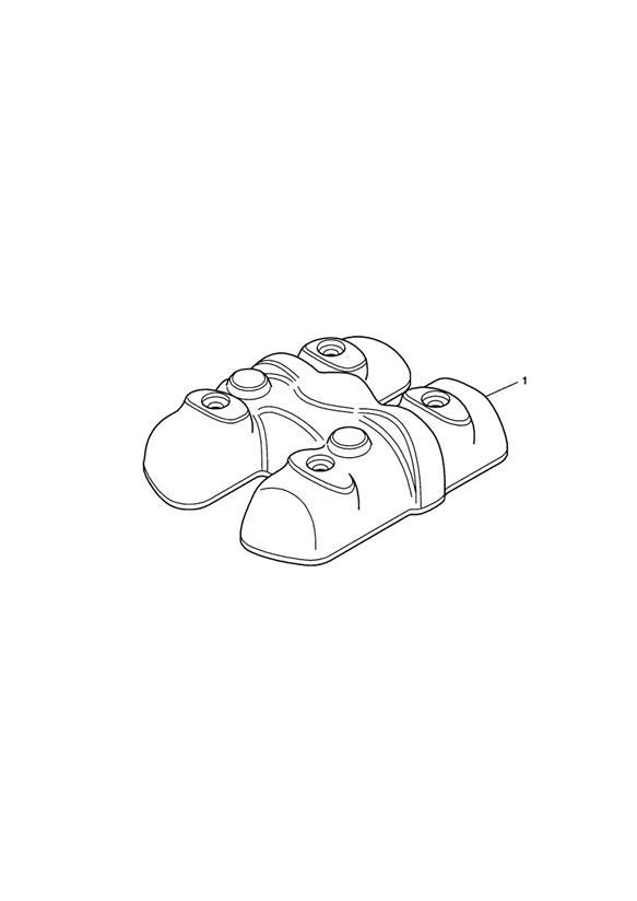 Diagram Cam Cover, Chrome for your Triumph