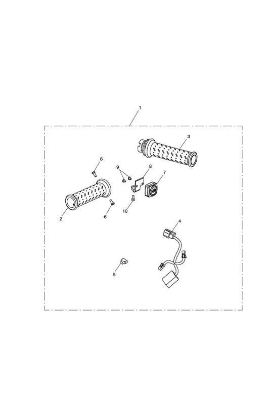 Diagram Heated Grip Kit for your Triumph