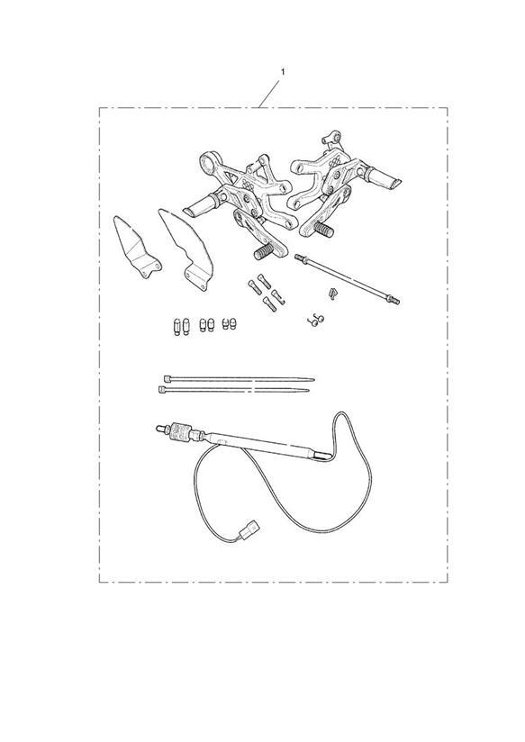 Diagram Promotion, Performance Pack B for your Triumph Street Triple  