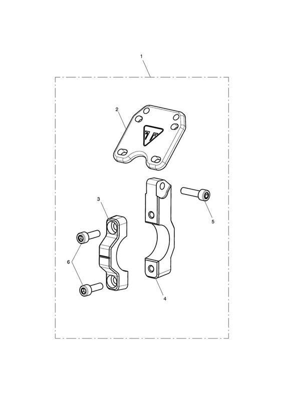 Full size assembly image of GPS Mount Kit (1/1)