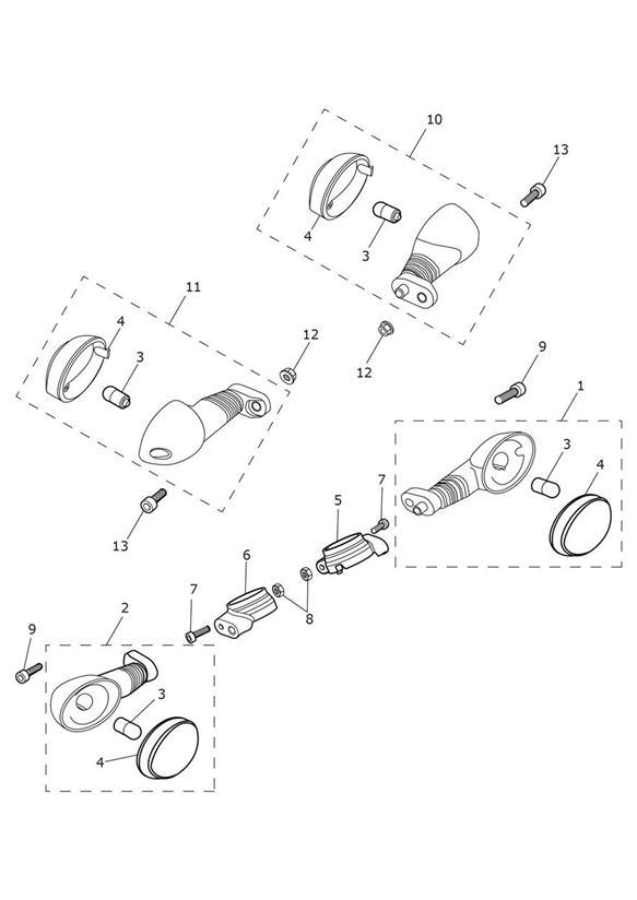 Diagram Indicators for your 2016 Triumph Street Twin   